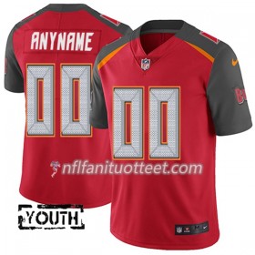 Lasten Tampa Bay Buccaneers NFL Pelipaita Custom Punainen